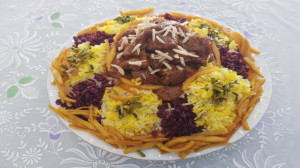 قیمه نثار مجلسی و سنتی قزوینی