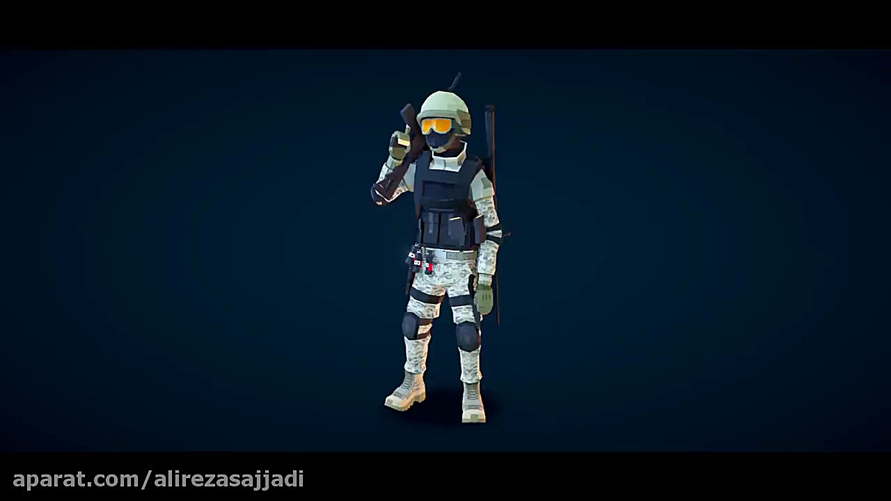 پکیج پروژه آماده شوتر (FPS) بر...