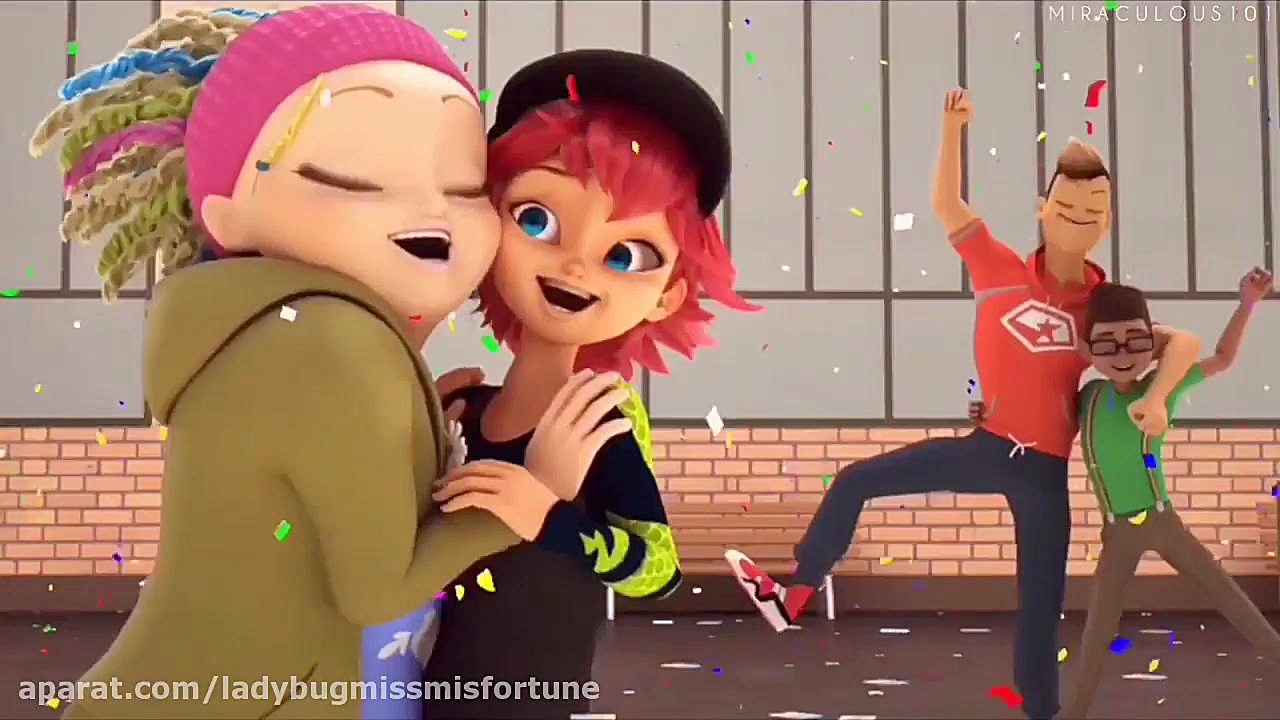 miraculous میکسی از پارتی آدری...