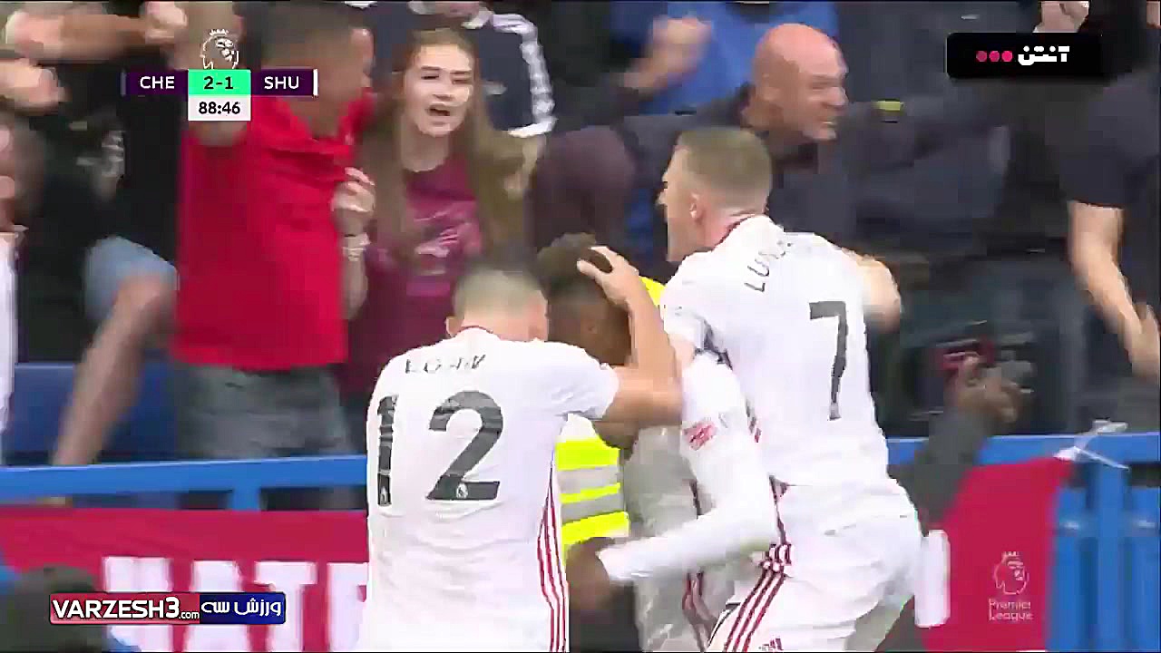 خلاصه بازی چلسی 2  شفیلد یونای...