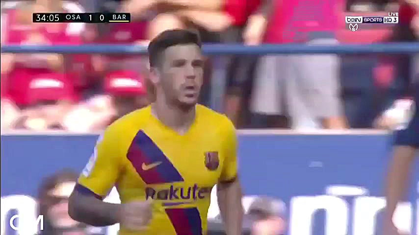 خلاصه بازی اوساسونا 2  بارسلون...