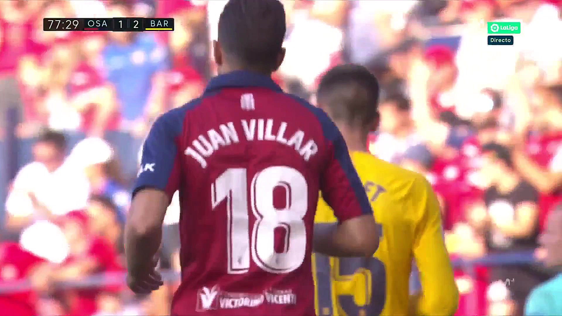 خلاصه بازی اوساسونا  بارسلونا؛...