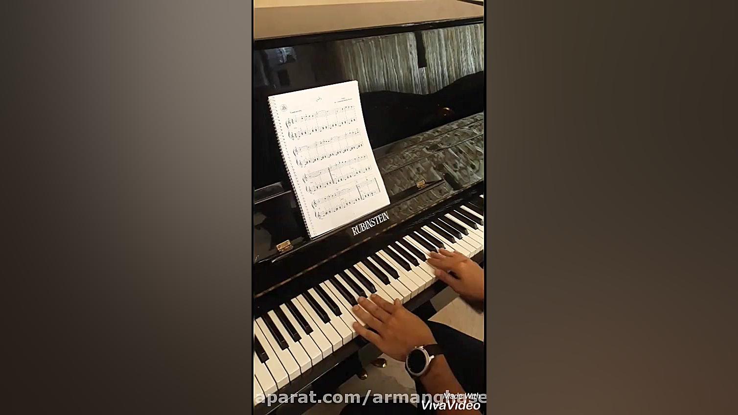 نحوه برخورد با آهنگ پیانو