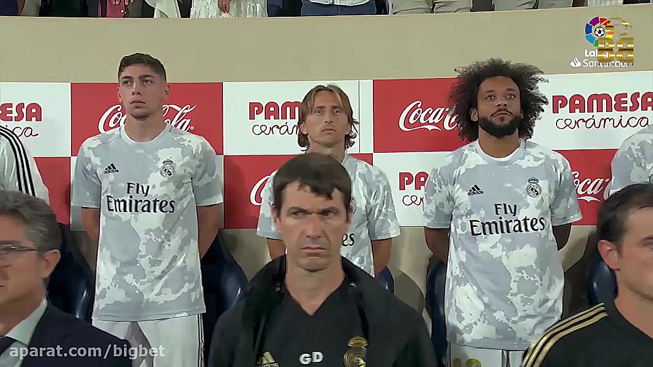 خلاصه لالیگا ویارئال 2 2 رئال...