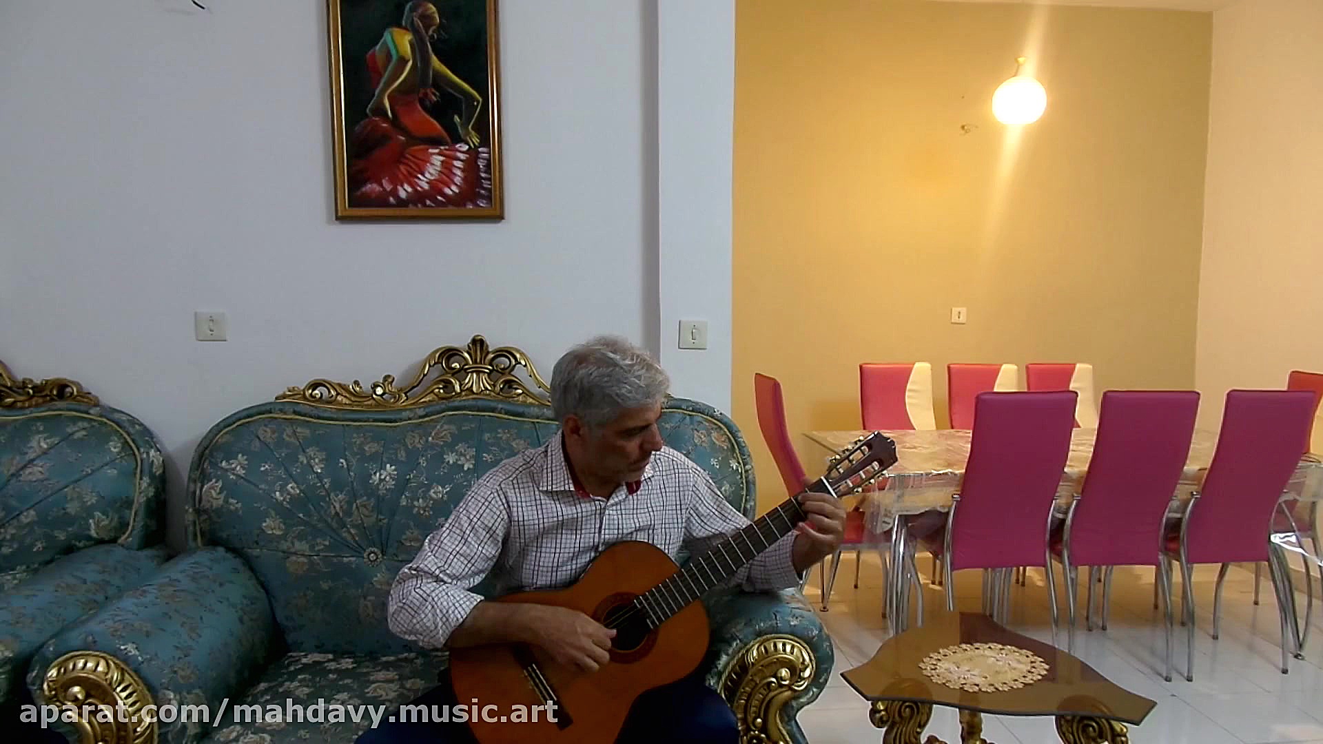 قطعه زیبای رمانس در یک دور همی...