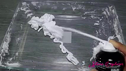 اموزش اسلایم پفکی در خانه