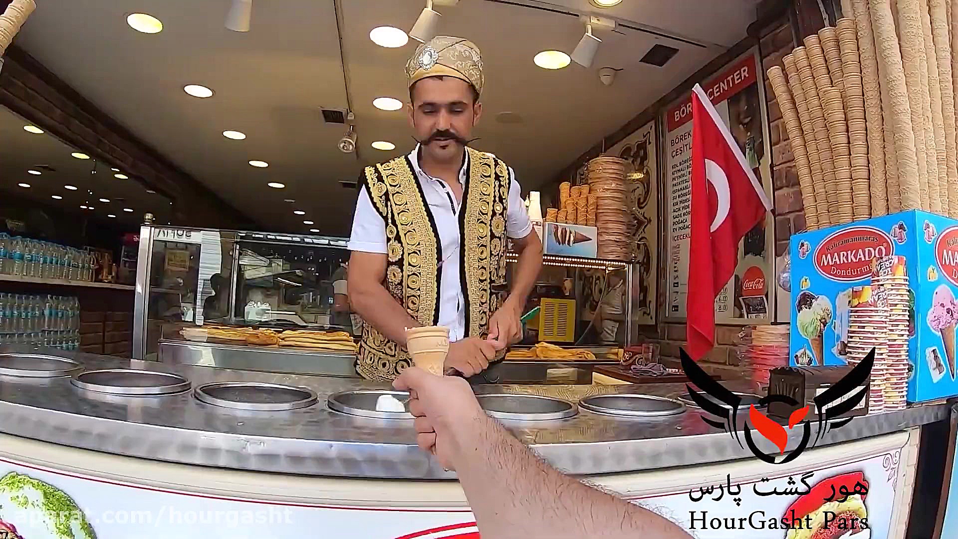 بستنی دوندورما در ترکیه