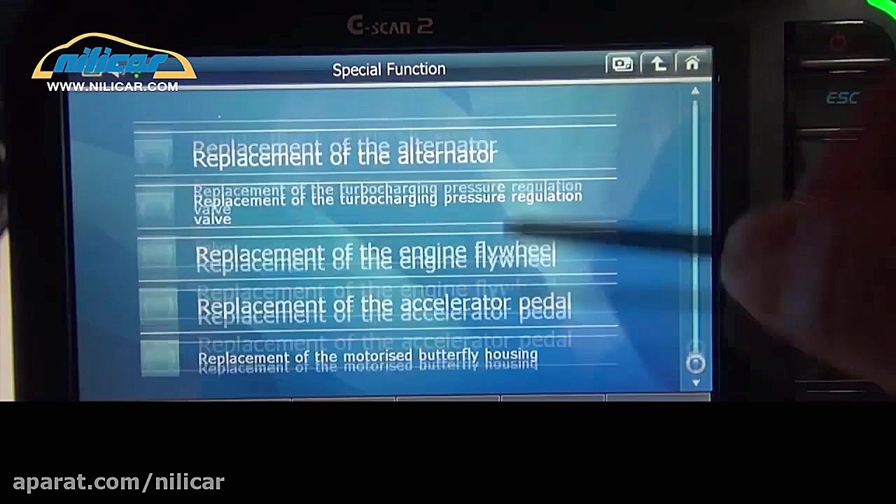 ریست ایسیو موتور سیتروئن C3 با...