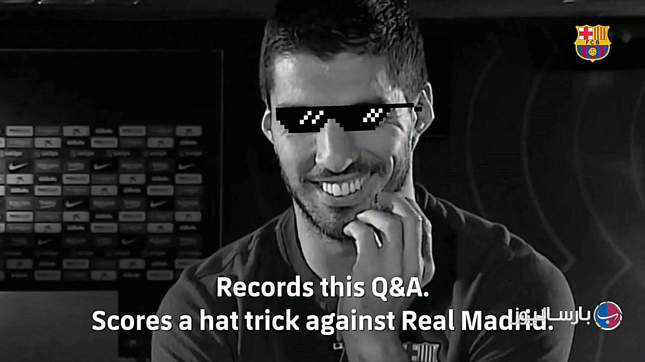 چالش 90 ثانیه : پاسخ سوارز به...