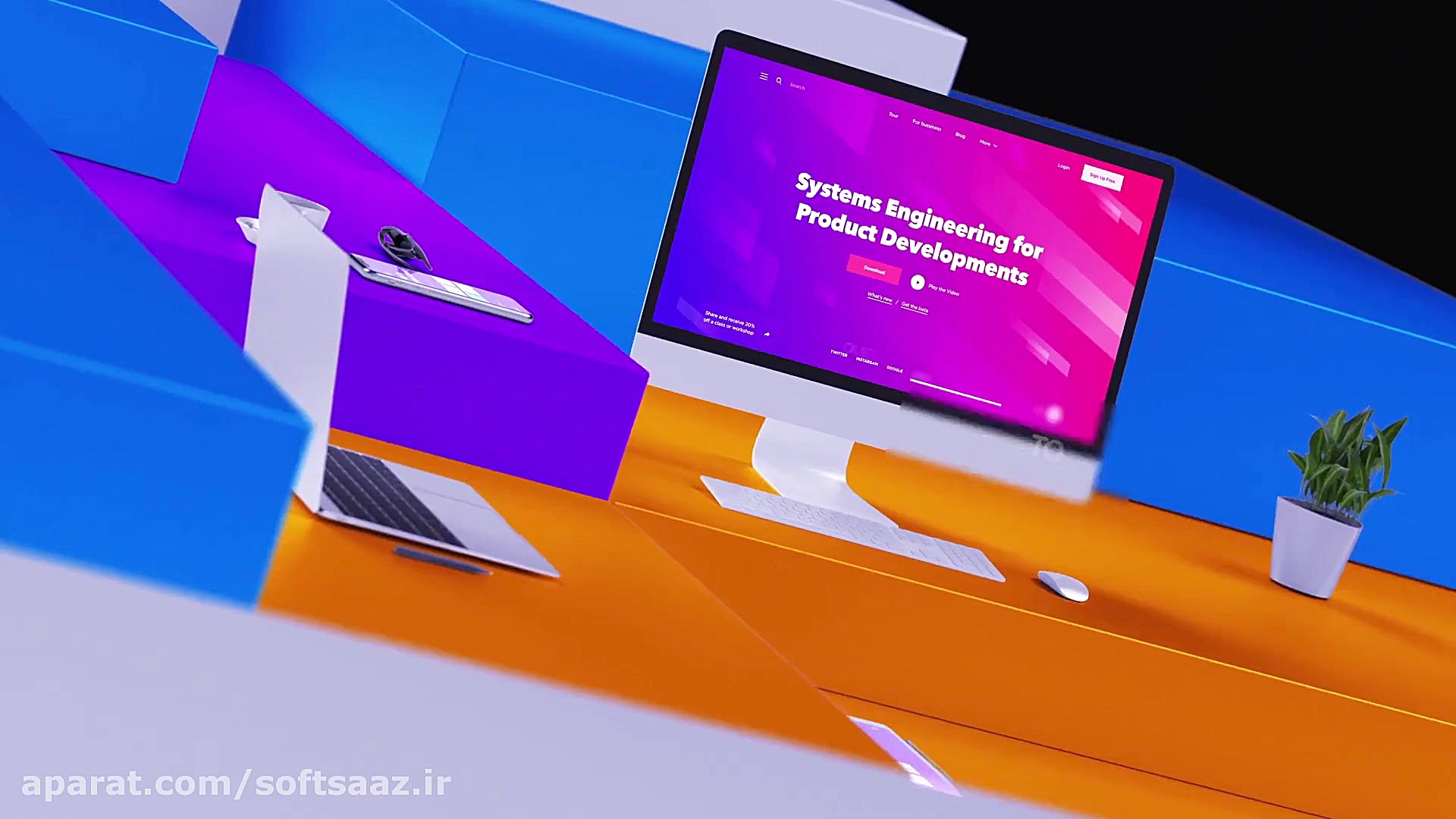 پروژه کیت تبلیغ وب سایت و اپلی...