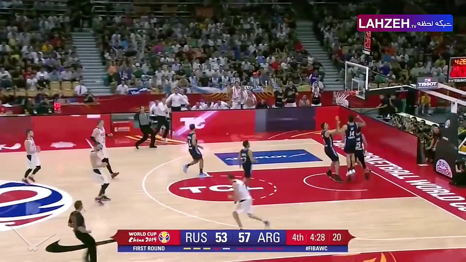 خلاصه بازی بسکتبال آرژانتین 69...