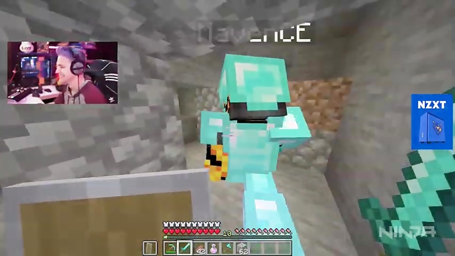 بازی نینجا ماینکرافت Ninja Explores The Nether With Maven In Minecraft!!
