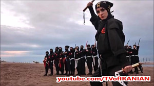 حرکات حیرت انگیز دختران نینجای...