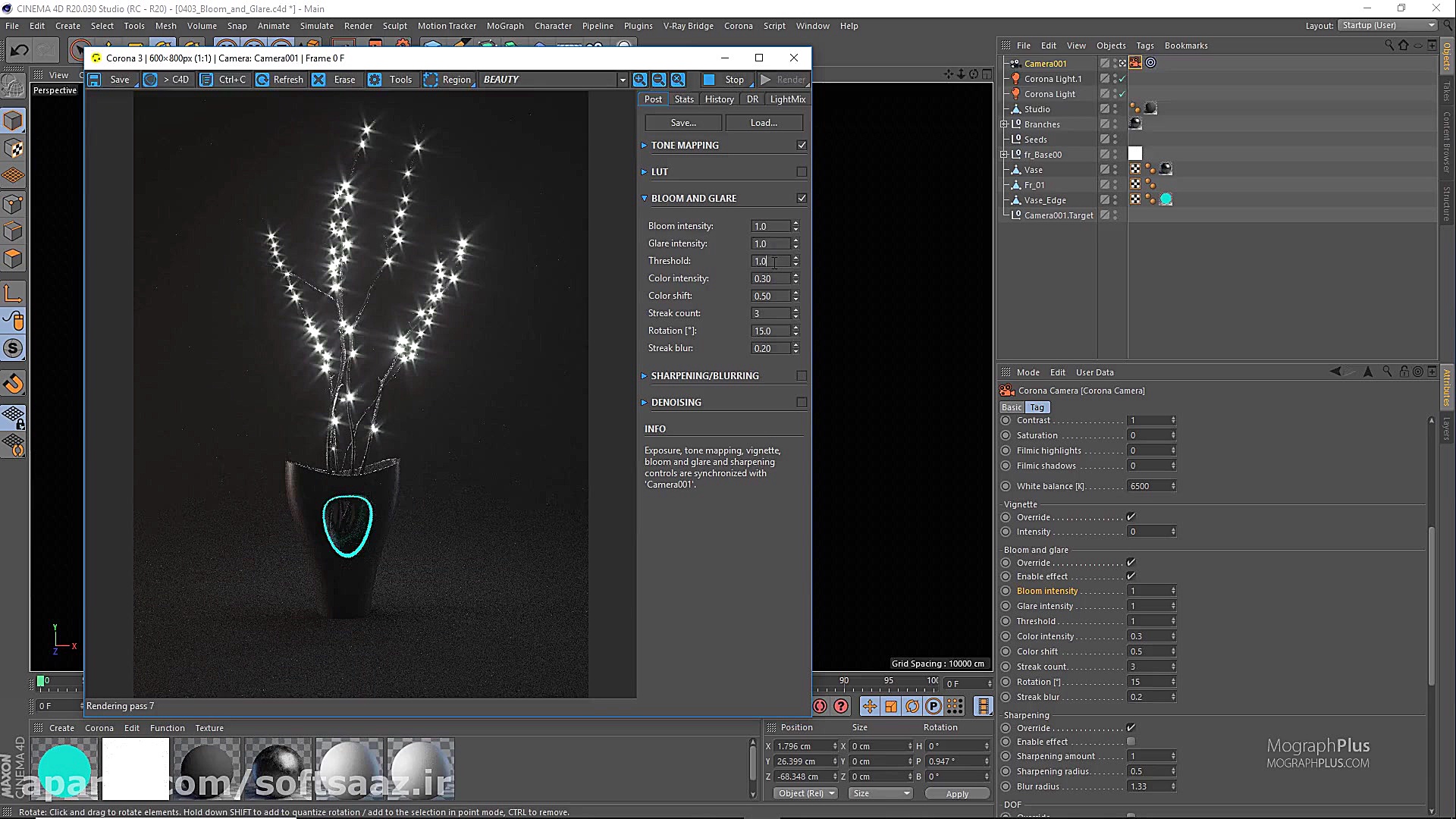 آموزش معرفی جامع کرونا رندر بر...