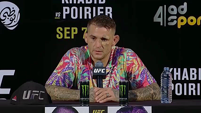 UFC 242: Post fight Press Conf...