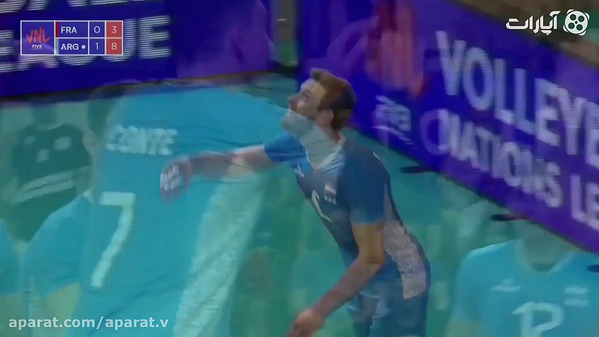خلاصه بازی والیبال آرژانتین 3...