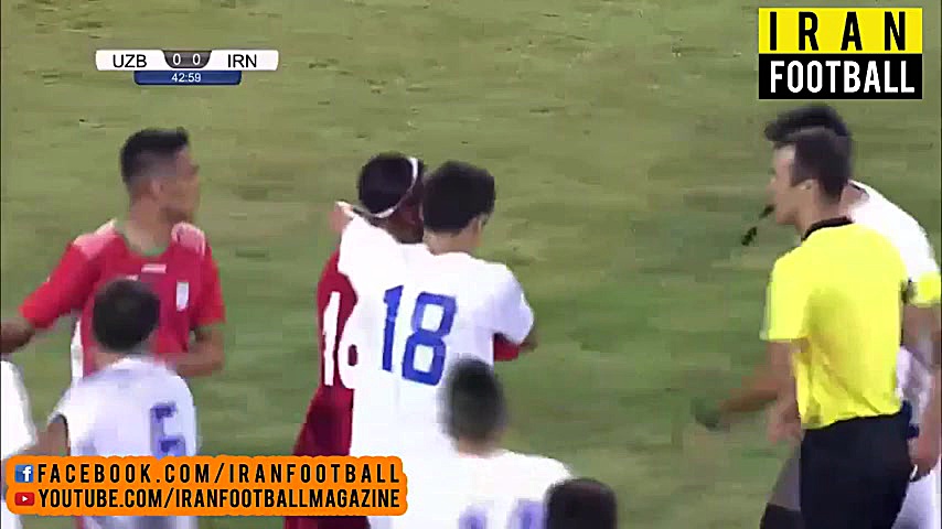 خلاصه بازی دوستانه امید ازبکست...