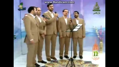 تواشیح زیبا در شبکه جهانی ولای...