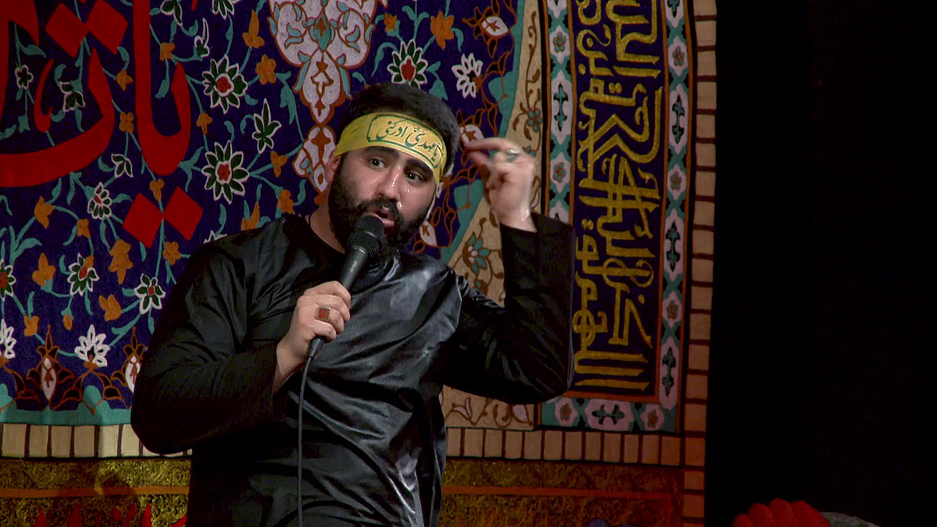 صحبت  کربلایی حسین طاهری