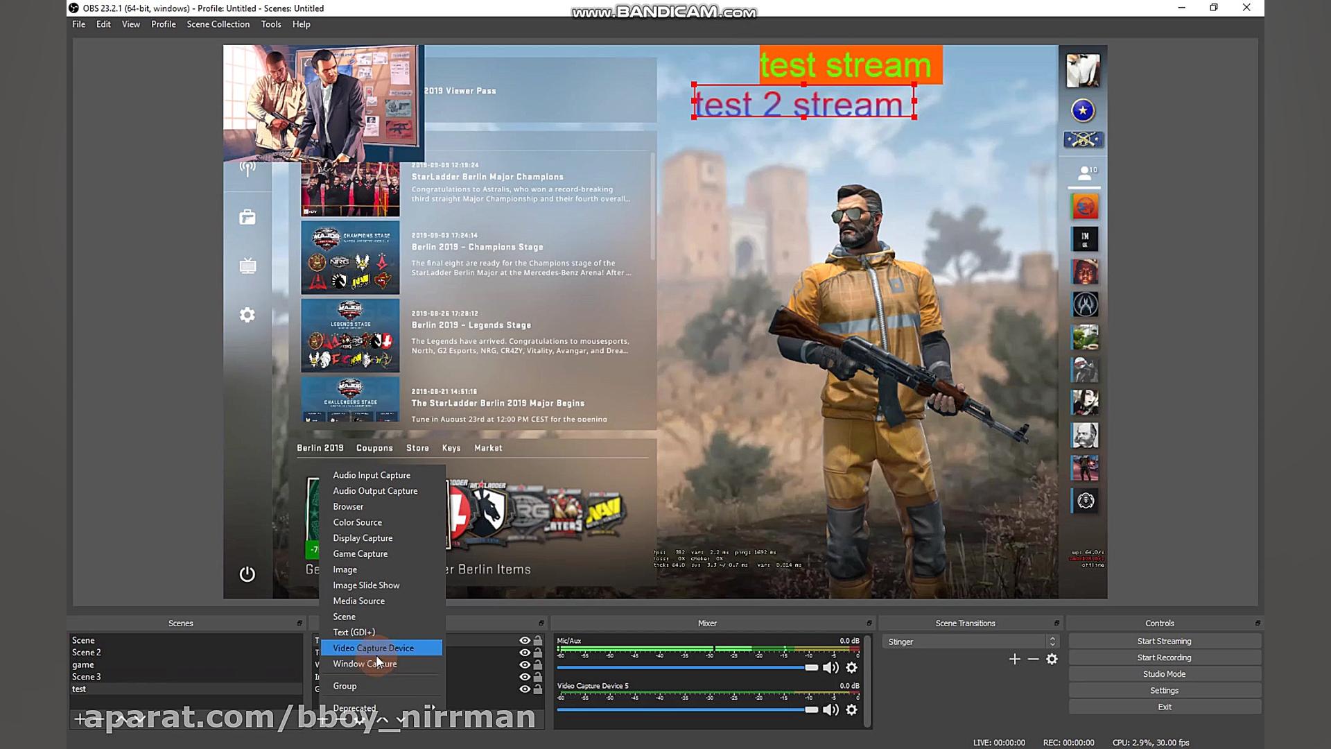 چگونه استریم را شروع کنیم؟ با...