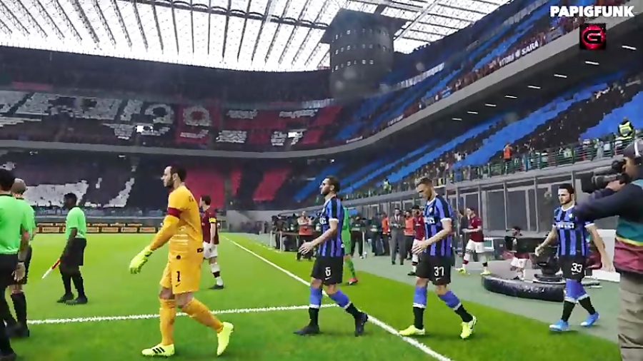 PES 2020  Inter Milan VS AC Mi...