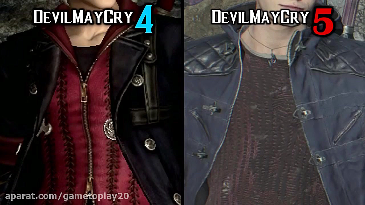 مقایسه دو بازی Devil May Cry 5...