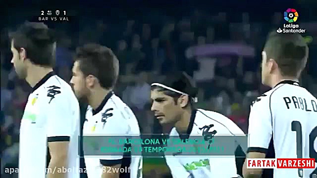 پیش بازی بارسلونا  والنسیا