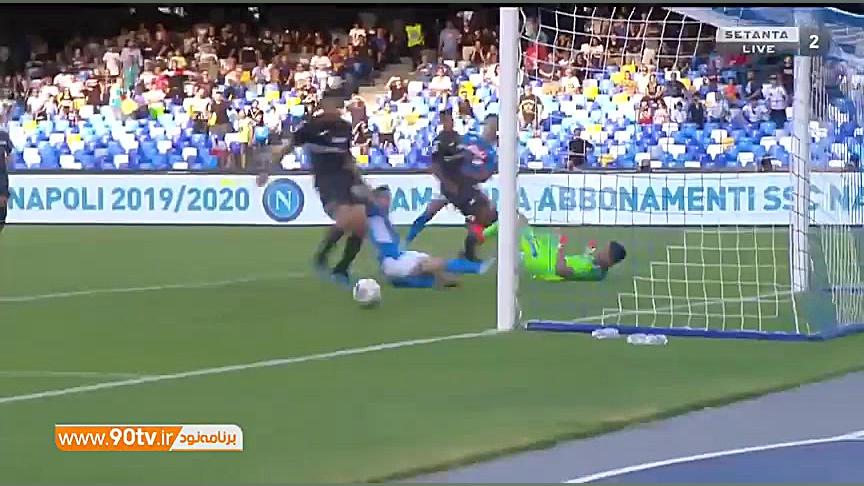 خلاصه سری آ: ناپولی 2 0 سامپدو...