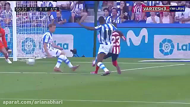 خلاصه بازی رئال سوسیداد 2  اتل...