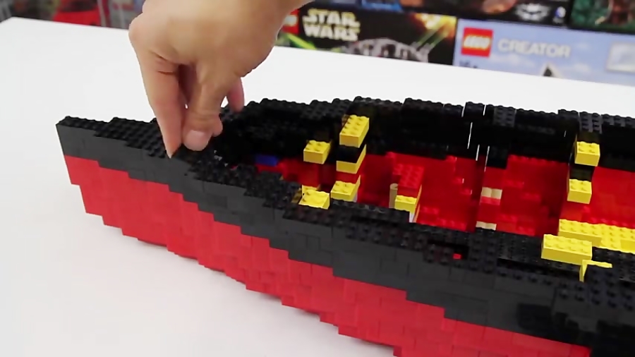 ساخت و ساز با لگو Lego Moc Titanic 2,4 m long - 11.000 pcs - Part 04