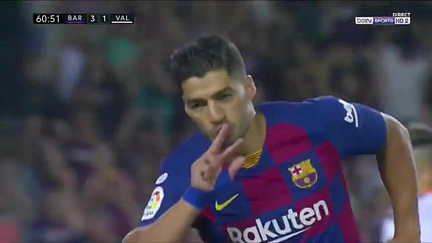 گل لوئیس سوارز به والنسیا ( 23...