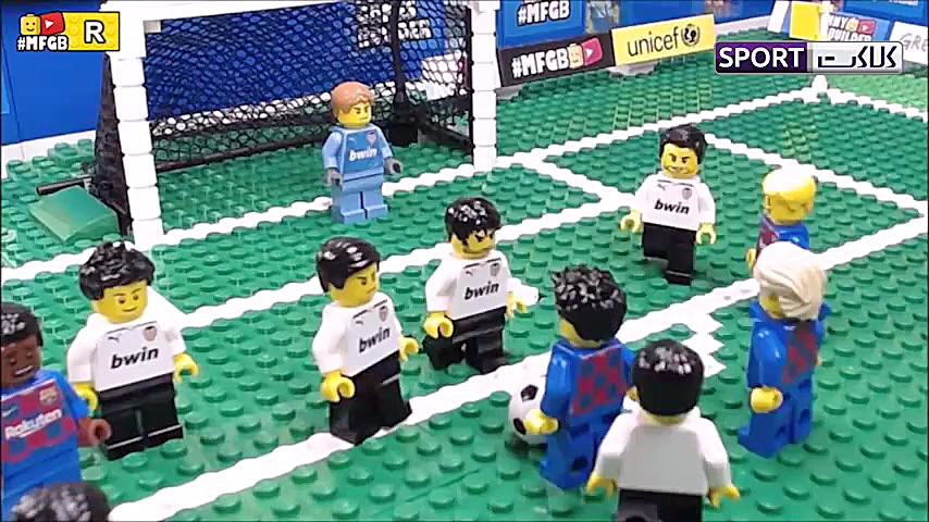 شبیه سازی دیدار بارسا و والنسی...