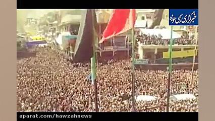 فیلم| ندای لبیک گویان شیعیان ک...