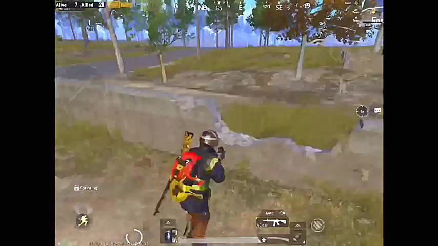 RUNNING THROUGH SMOKE WAS A MI...