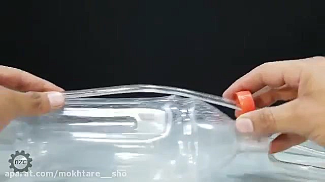 ساخت آتش با آب و بنزین