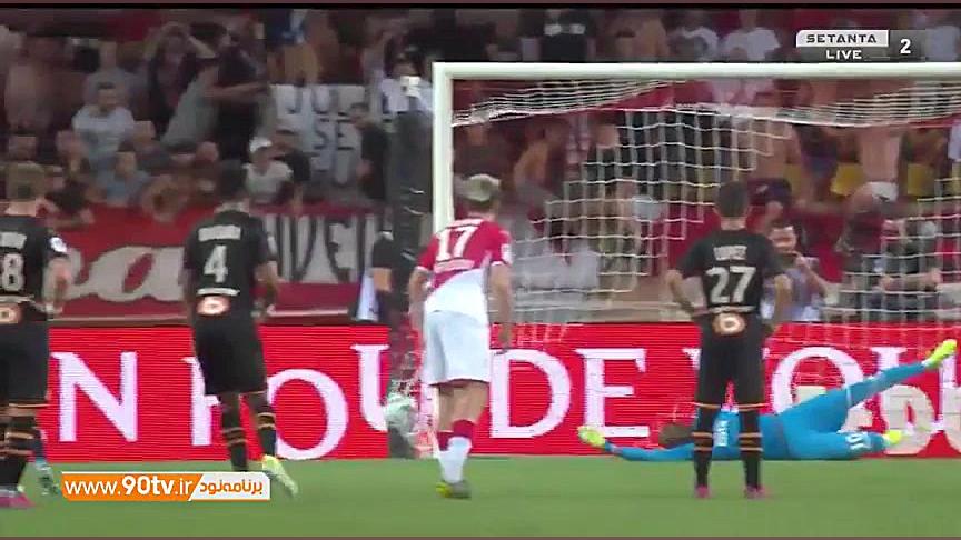 خلاصه لیگ یک فرانسه: موناکو 3...