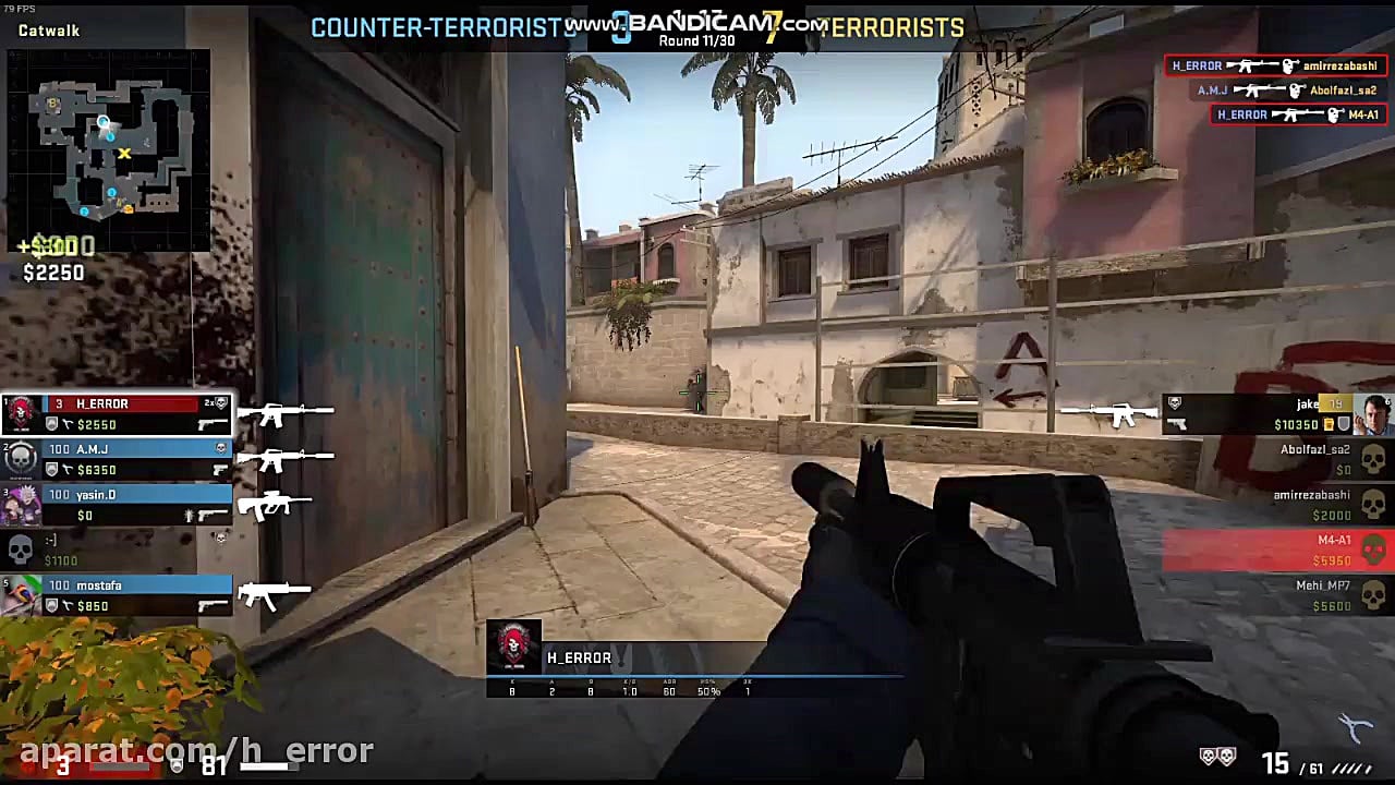 گیم پلی CSGO توسط H ERROR