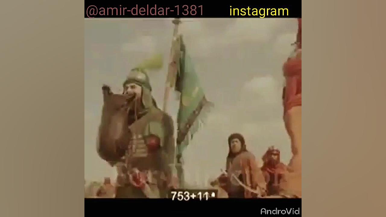 لحضه شهادت حضرت عباس . غمگین م...