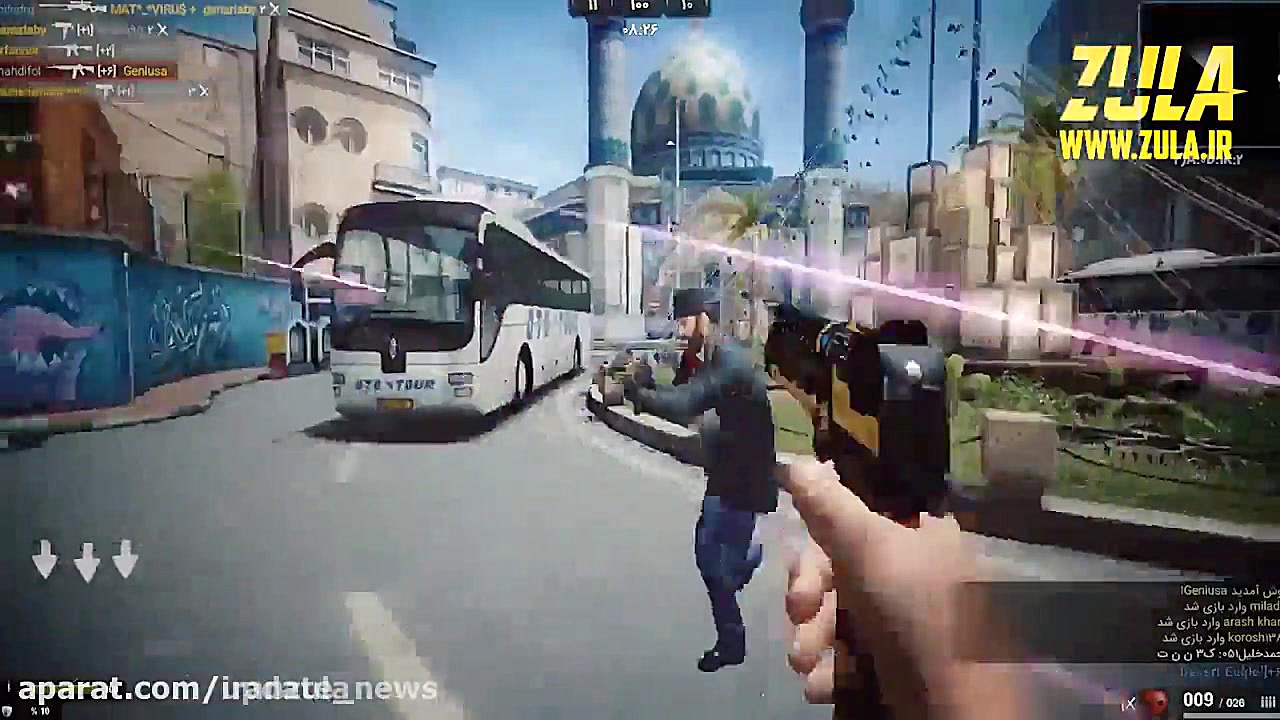 بازی تیراندازی آنلاین زولا