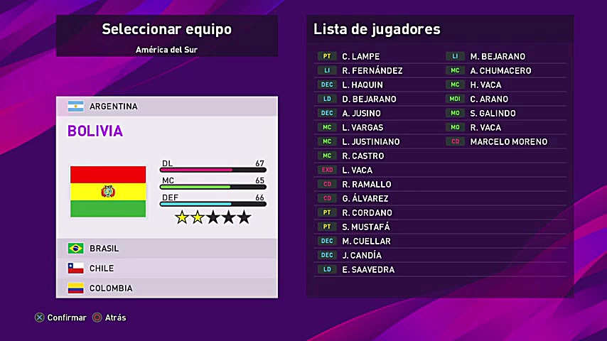 تیم های قاره امریکای جنوبی در...
