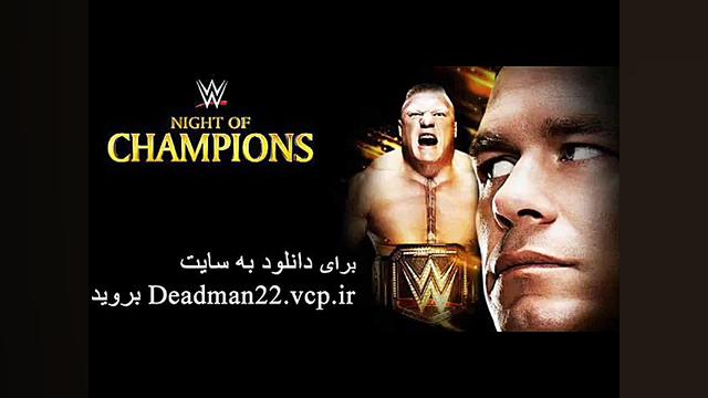 مسابقه جان سینا و براک لزنر