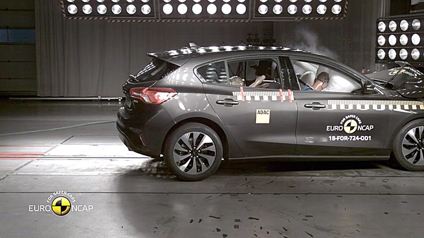 تست تصادف فورد فوکوس 2019