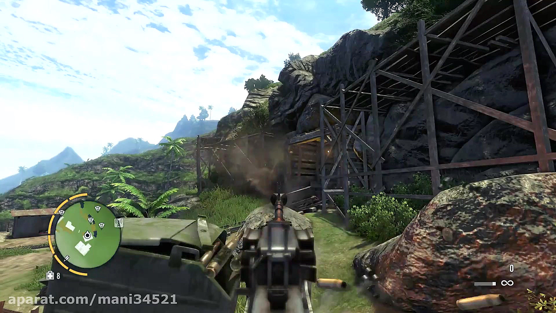 تنظیم گرافیک بازی Far Cry 3 بر...