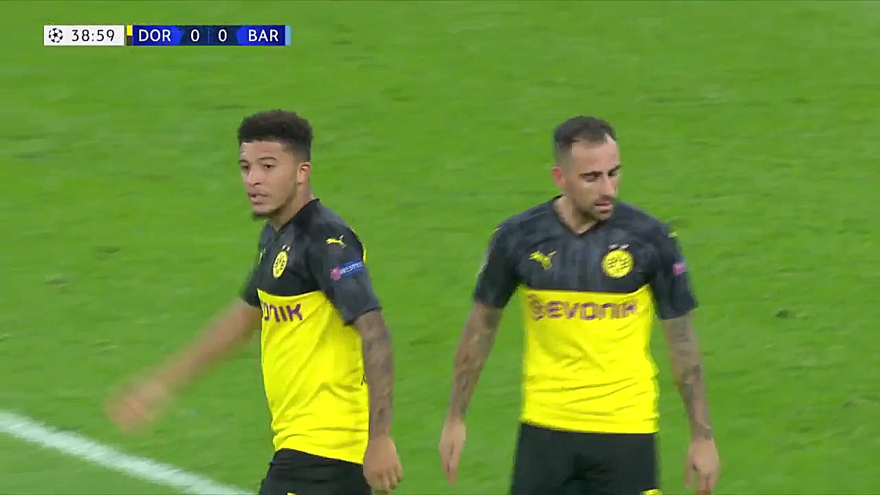 خلاصه بازی؛ دورتموند ۰ ۰ بارسا