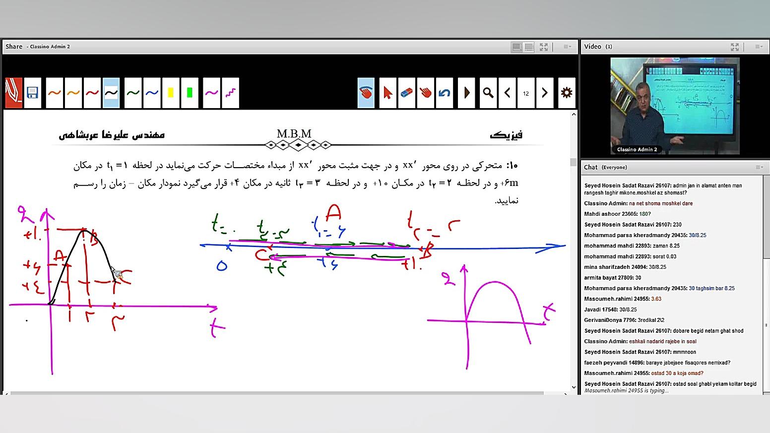 کلاس come back استاد عربشاهی