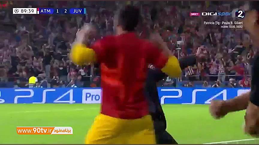 گل دوم اتلتیکومادرید به یوونتو...