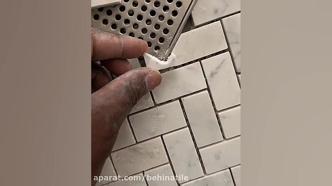 کاشی بین کابینتی و اجرا و ظراف...