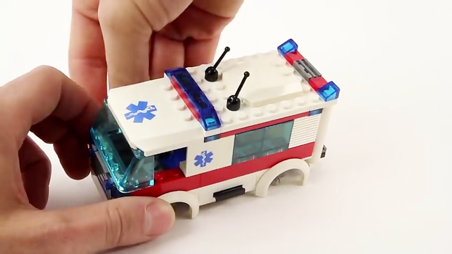 ساخت و ساز با اسباب بازی لگو Lego City 7890 Ambulance
