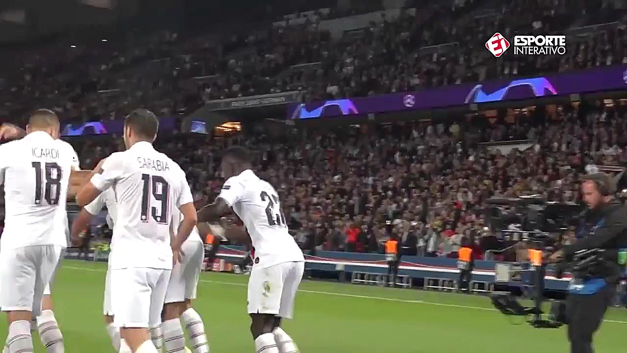 واکنش نیمار و امباپه به گل خور...