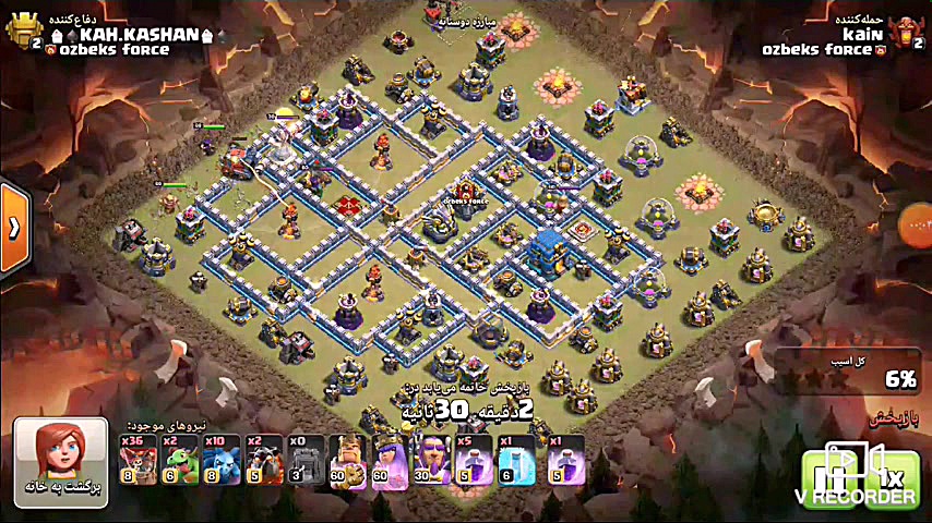 بهترین اتک جهان کلش اف کلنز